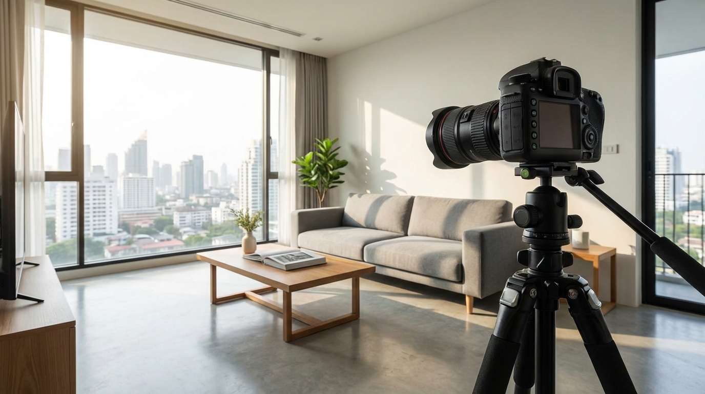 Why Professional Photos Increase Bangkok Rental Income by 15-25%