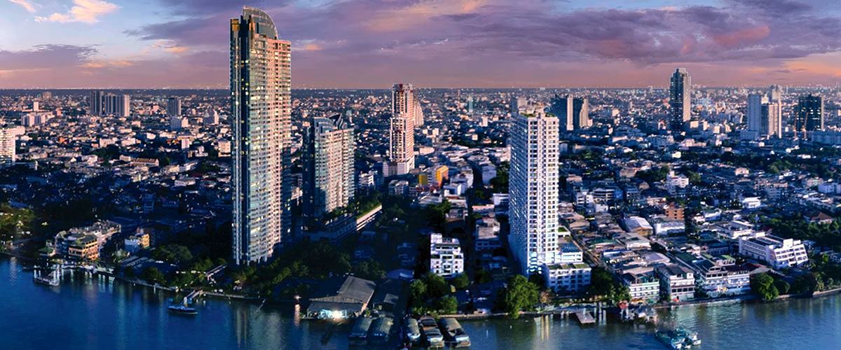 Exterior or project image for Menam Residences in Bangkok