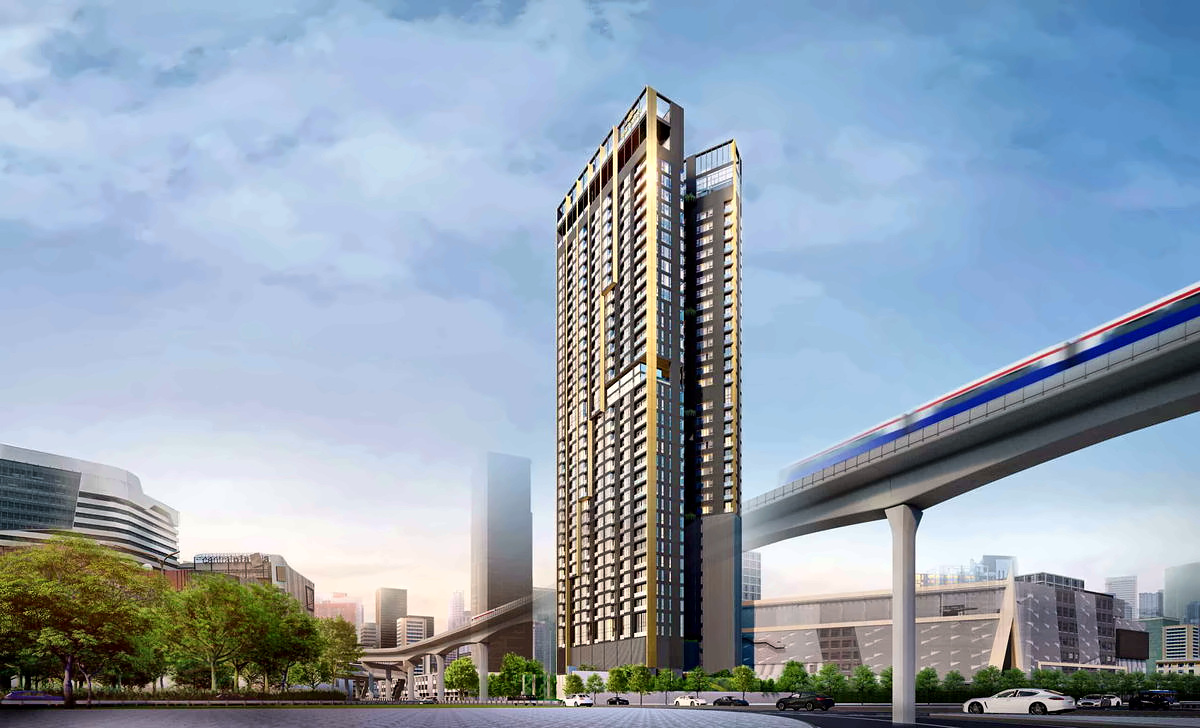 Exterior or project image for The Crest Park Residences in Bangkok